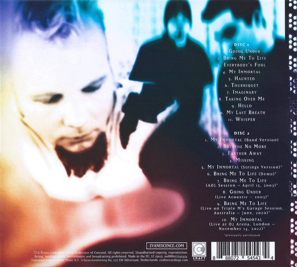Evanescence : Fallen (CD, Album, RE, RM + CD + Dlx, 20t)