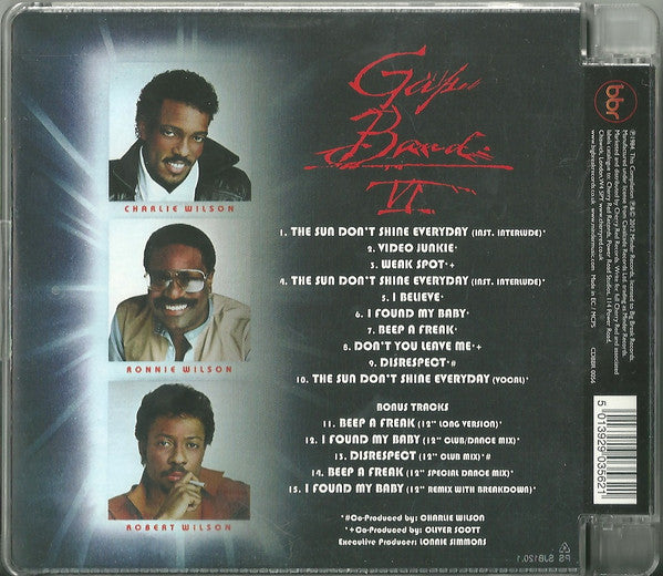 The Gap Band : Gap Band VI (CD, Album, RE, RM)