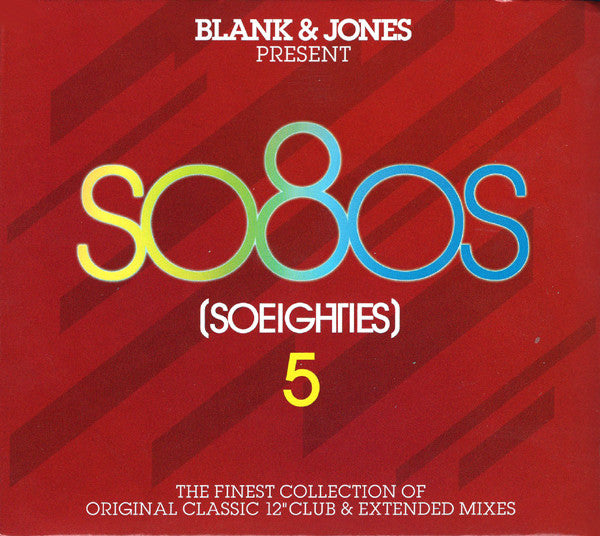 Blank &amp; Jones : So80s (Soeighties) 5 (CD, Mixed + 2xCD, Comp)