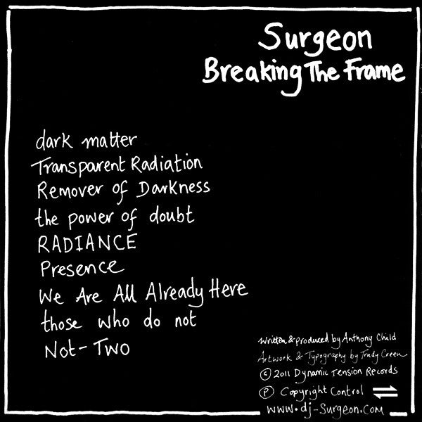 Surgeon : Breaking The Frame (CD, Album)
