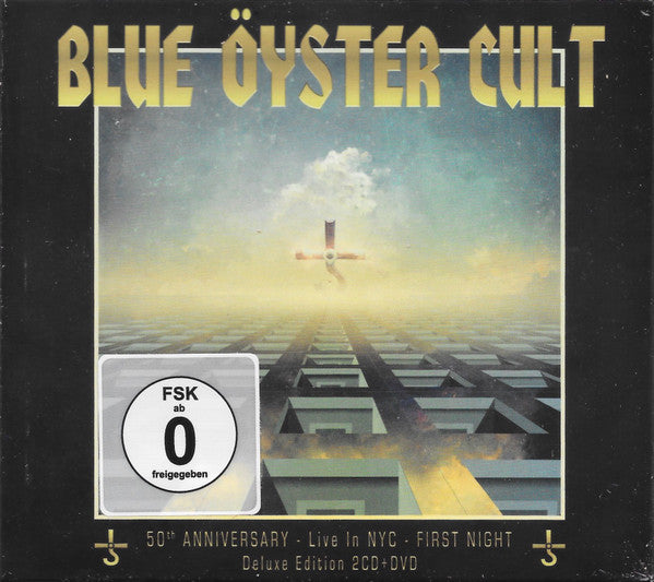 Blue Öyster Cult : 50th Anniversary - Live In NYC - First Night (2xCD + DVD-V, Multichannel, NTSC + Dlx)