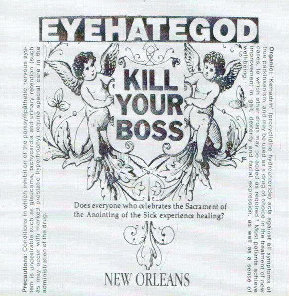 EyeHateGod : Take As Needed For Pain (CD, Album)