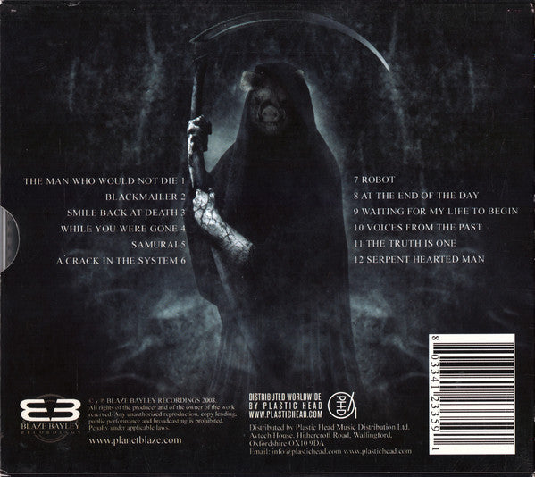 Blaze Bayley (2) : The Man Who Would Not Die (CD, Album)