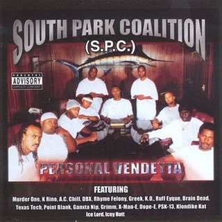 South Park Coalition : Personal Vendetta (CD, Album, Whi)