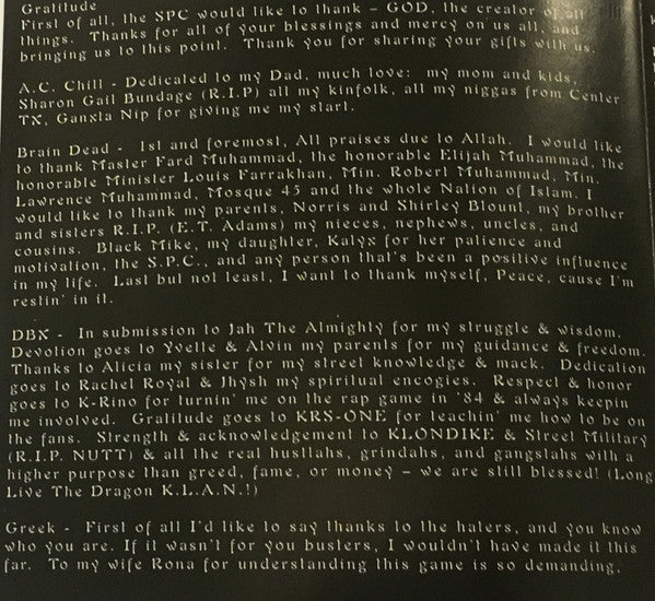 South Park Coalition : Personal Vendetta (CD, Album, Whi)