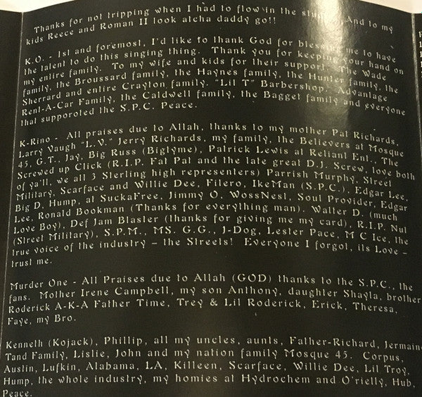 South Park Coalition : Personal Vendetta (CD, Album, Whi)