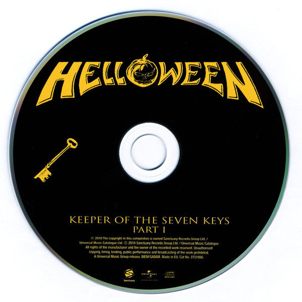 Helloween : Keeper Of The Seven Keys (Parts 1 &amp; 2) (CD, Album, RE, RM + CD, Album, RE, RM + Comp, Dlx,)