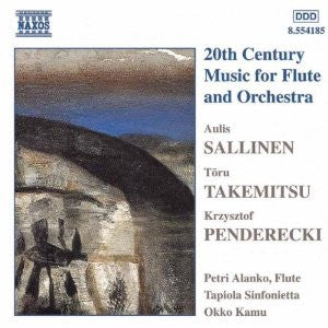 Aulis Sallinen / Tōru Takemitsu* / Krzysztof Penderecki - Petri Alanko (2), Tapiola Sinfonietta, Okko Kamu : 20th Century Music For Flute And Orchestra (CD, Album)