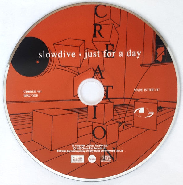 Slowdive : Just For A Day (CD, Album, RE, RM + CD, Comp, RM + RE)
