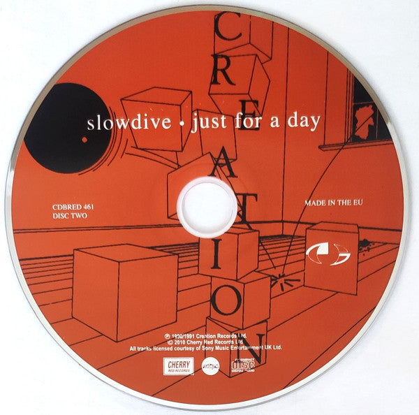 Slowdive : Just For A Day (CD, Album, RE, RM + CD, Comp, RM + RE)