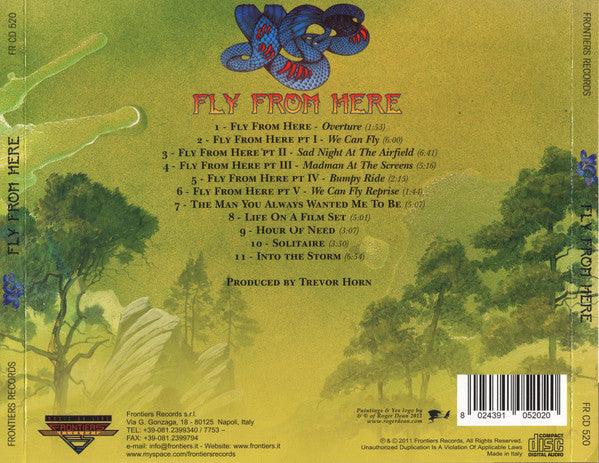 Yes : Fly From Here (CD, Album)