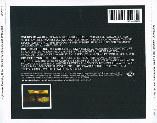 John Foxx And Harold Budd : Nighthawks, Translucence And Drift Music (CD, Album + 2xCD, Album, RE + Comp)