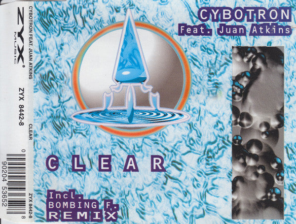 Cybotron Feat. Juan Atkins : Clear (CD, Maxi)