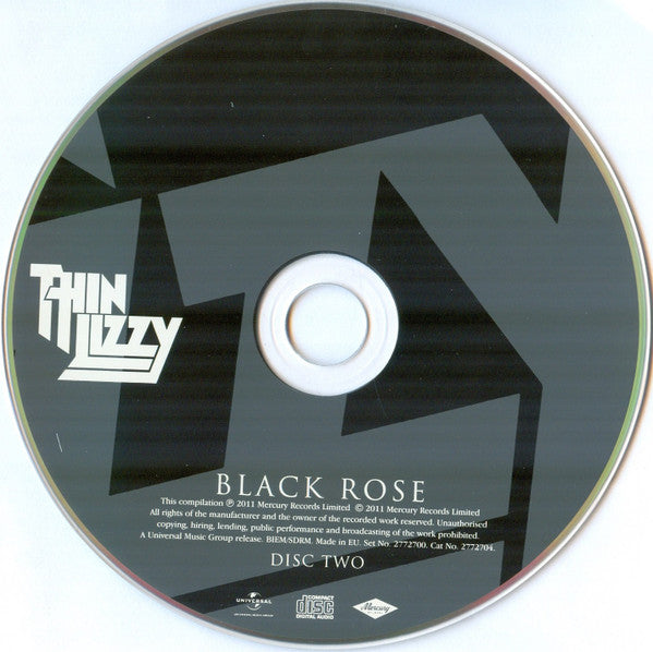 Thin Lizzy : Black Rose (CD, Album, RE + CD + Dlx, RM, Dig)