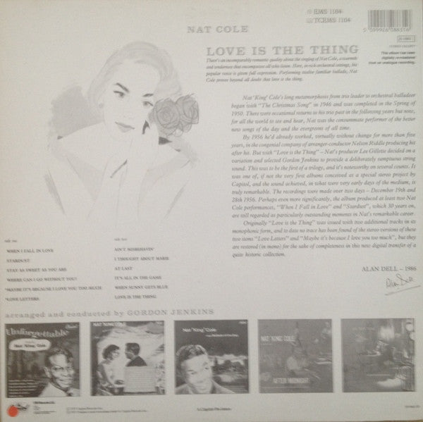 Nat "King" Cole* : Love Is The Thing (LP, Album, RE)