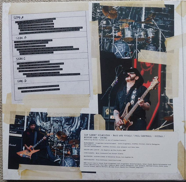 Motörhead : The Löst Tapes Vol. 5 (Live At Donington Download Fest '08) (2xLP, Album, Ltd, Yel)