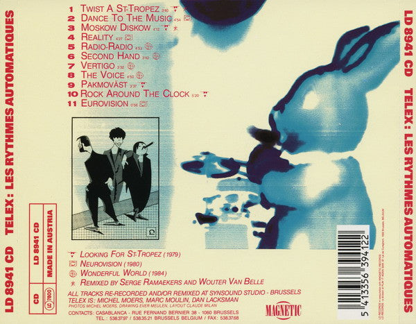 Telex : Les Rythmes Automatiques (CD, Comp)