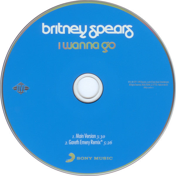 Britney Spears : I Wanna Go (CD, Single)