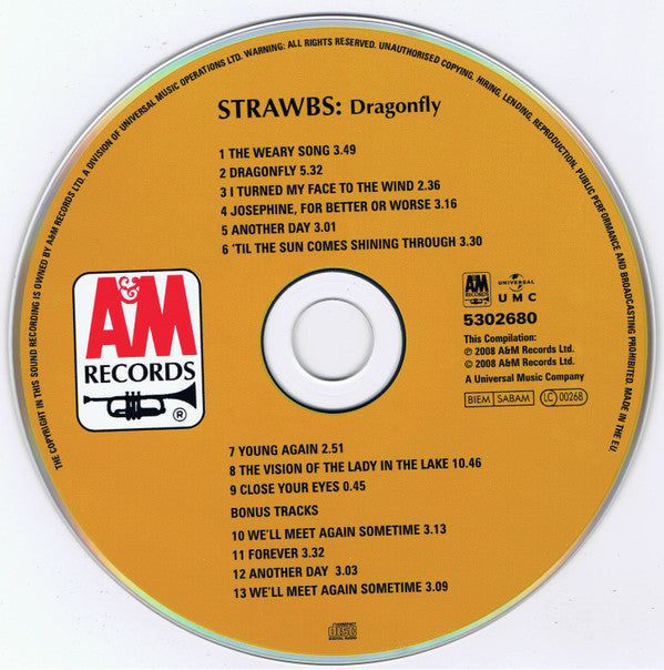 Strawbs : Dragonfly (CD, Album, RE, RM)