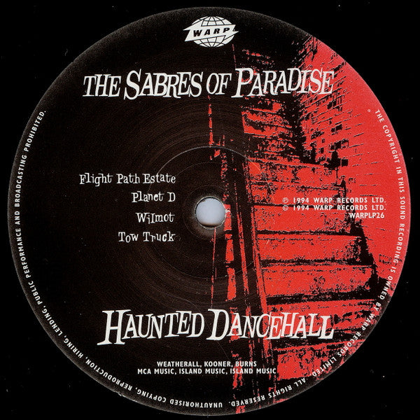 The Sabres Of Paradise : Haunted Dancehall (2xLP, Album)