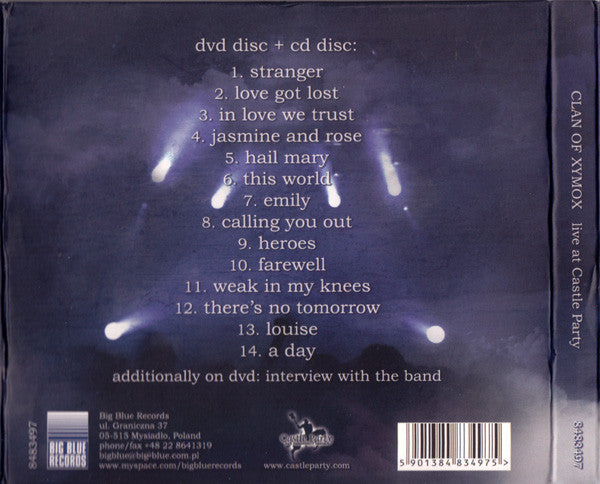 Clan Of Xymox : Live At Castle Party (CD + DVD-V + Album)