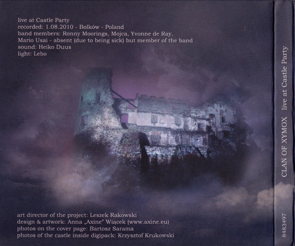 Clan Of Xymox : Live At Castle Party (CD + DVD-V + Album)