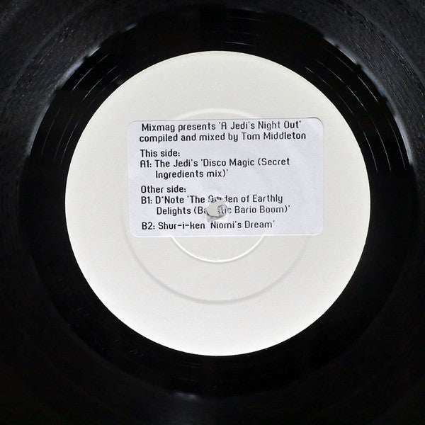 Tom Middleton : A Jedi&#39;s Night Out (12&quot;, Promo, Smplr, W/Lbl, Sti)