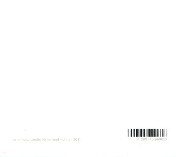 Alva Noto + Ryuichi Sakamoto With Ensemble Modern : Utp_ (CD, Album, RP, Dig)