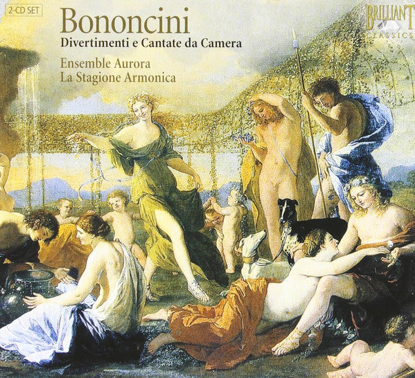 Giovanni Bononcini, Ensemble Aurora, La Stagione Armonica : Divertimenti E Cantate Da Camera (2xCD, Album, RE)