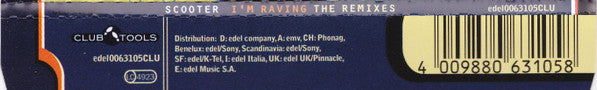 Scooter : I'm Raving (The Remixes) (CD, Maxi)