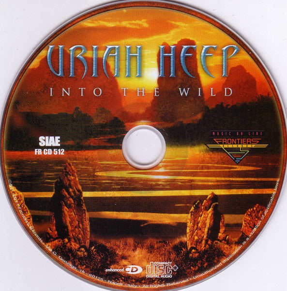 Uriah Heep : Into The Wild (CD, Album, Enh, Jew)