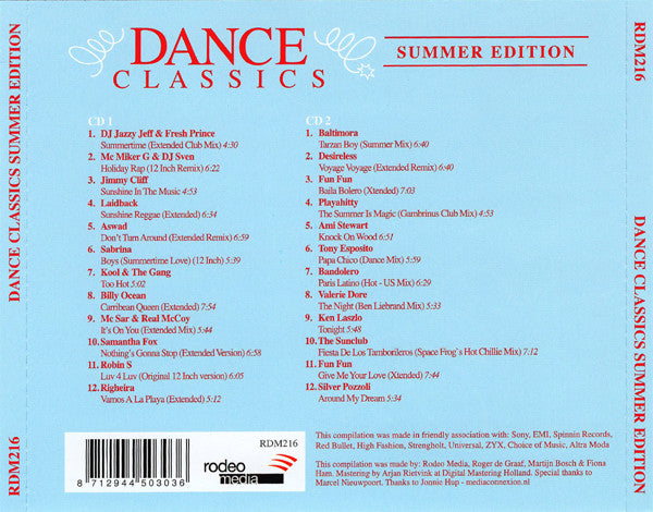 Various : Dance Classics - Summer Edition (2xCD, Comp)