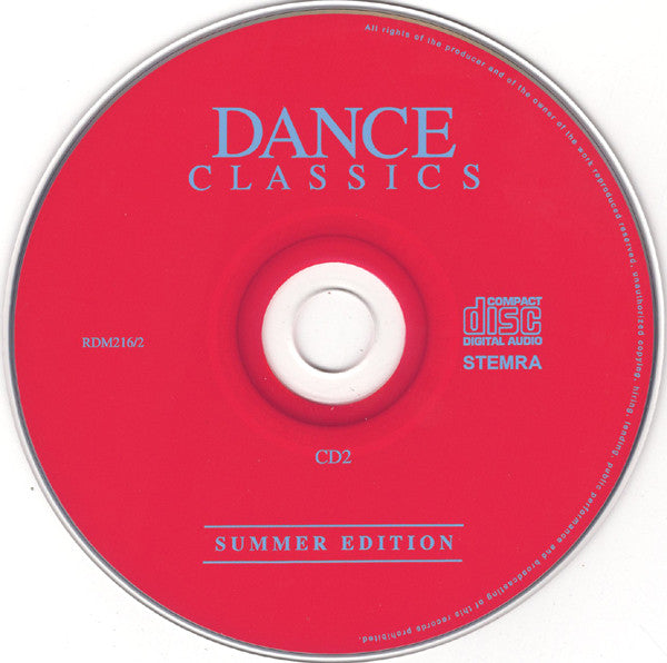 Various : Dance Classics - Summer Edition (2xCD, Comp)
