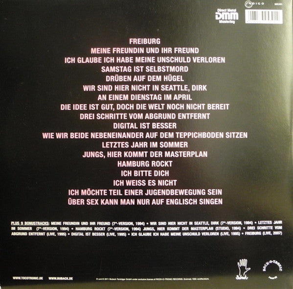 Tocotronic : Digital Ist Besser (2xLP, Album, RE, Gat)