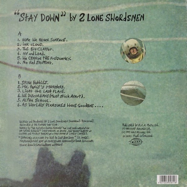 2 Lone Swordsmen* : Stay Down (LP, Album)