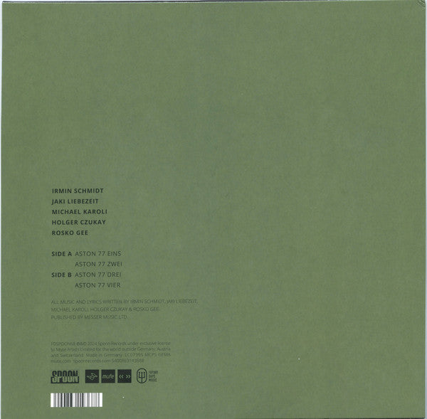 Can : Live In Aston 1977 (LP, Album)