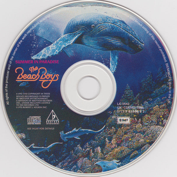 The Beach Boys : Summer In Paradise (CD, Album)