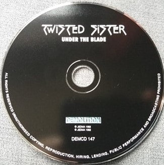Twisted Sister : Under The Blade (CD, Album, RE, RM)