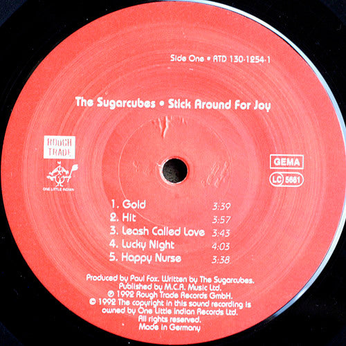 The Sugarcubes : Stick Around For Joy (LP, Album)