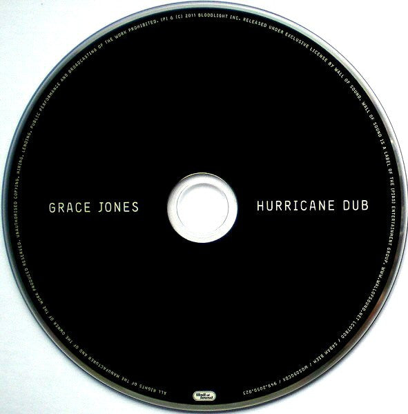 Grace Jones : Hurricane - Dub (CD, Album, RE + CD, Album + Dig)