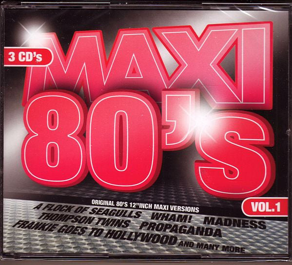 Various : Maxi 80&#39;s Vol. 1 (3xCD, Comp + Box)