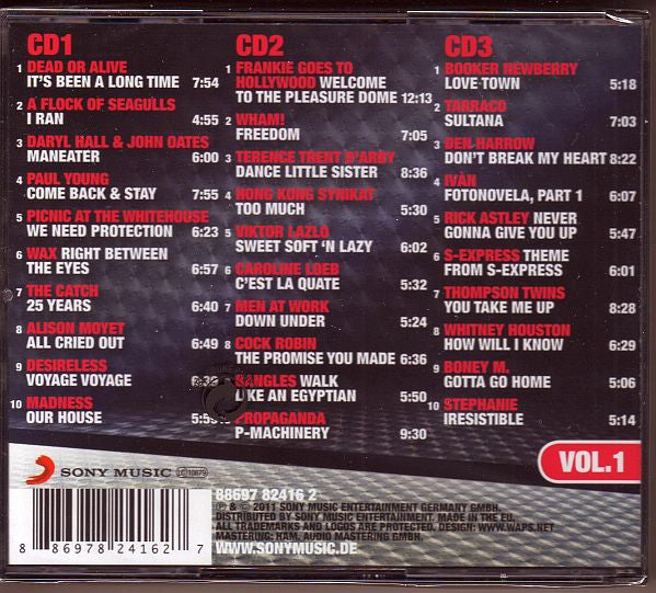 Various : Maxi 80&#39;s Vol. 1 (3xCD, Comp + Box)
