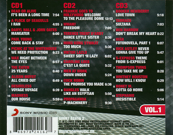 Various : Maxi 80&#39;s Vol. 1 (3xCD, Comp + Box)