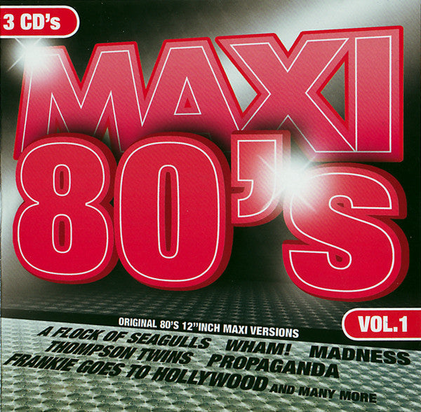 Various : Maxi 80&#39;s Vol. 1 (3xCD, Comp + Box)