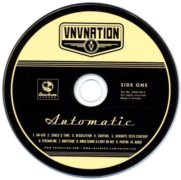 VNV Nation : Automatic (CD, Album)