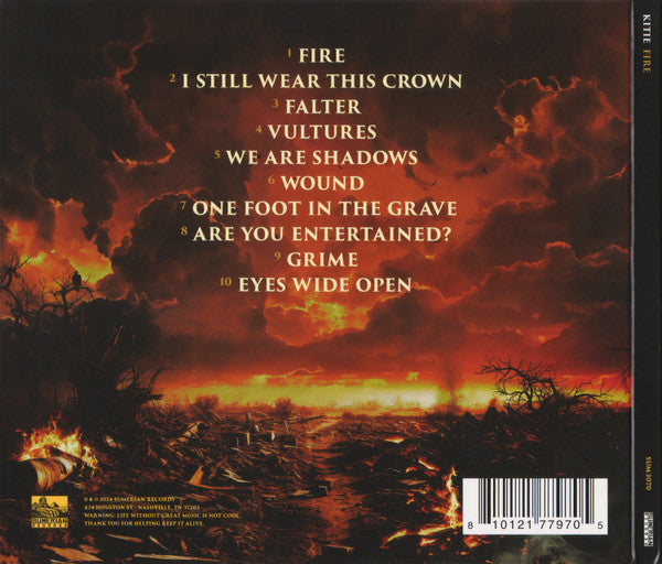 Kittie : Fire (CD, Album)