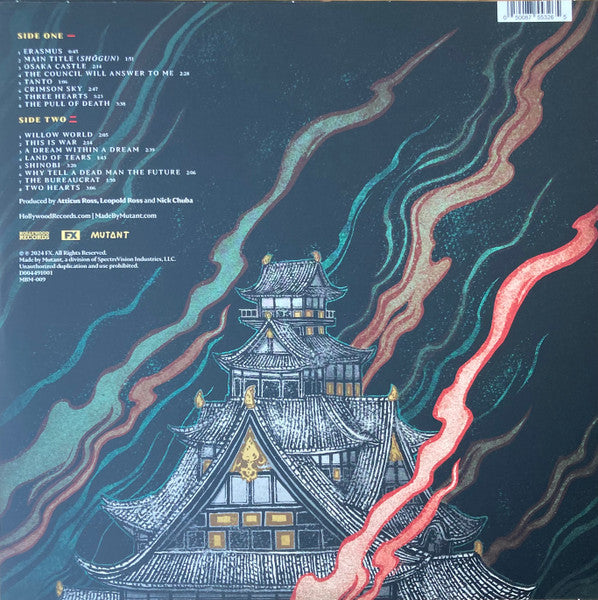 Atticus Ross, Leopold Ross and Nick Chuba : Shōgun (Original Soundtrack) (LP, Album, Red)