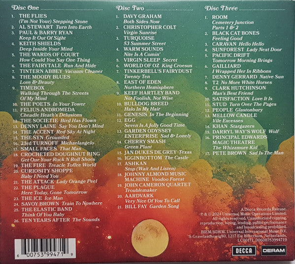 Various : Psych! British Prog, Rock, Folk &amp; Blues 1966-1973 (3xCD, Comp)