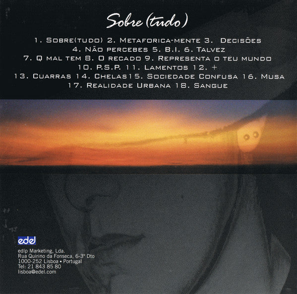 Sam The Kid : Sobre(tudo) (CD, Album)