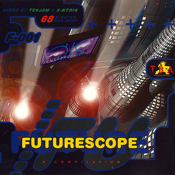 Tekjam* &amp; X-Ntrik : Futurescope F-001 (A Compilation) (CD, Comp, Mixed)